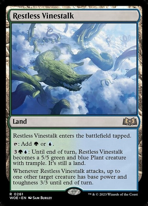 Restless Vinestalk ~ Wilds of Eldraine [ NM ] [ Magic MTG ]