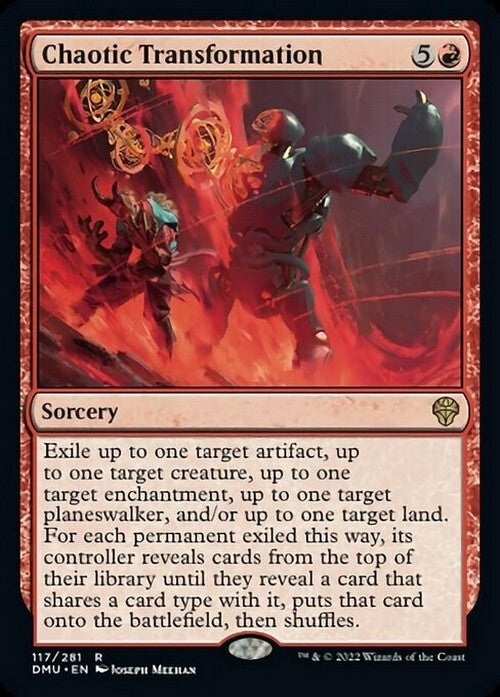 Chaotic Transformation ~ Dominaria United [ NM ] [ Magic MTG ]
