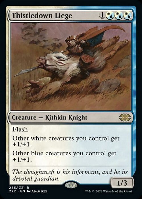 Thistledown Liege ~ Double Masters 2022 [ NM ] [ Magic MTG ]
