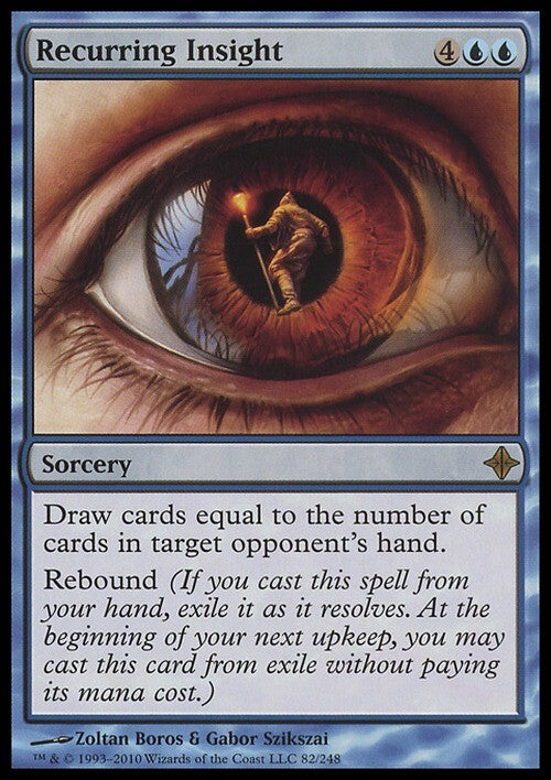 Recurring Insight ~ Rise of the Eldrazi [ EX ] [ Magic MTG ]