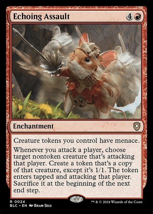 Echoing Assault ~ Commander: Bloomburrow [ NM ] [ Magic MTG ]