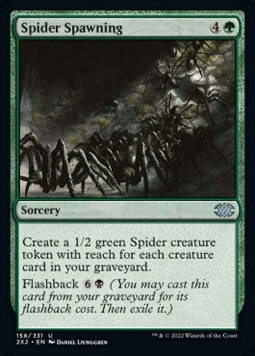 Spider Spawning ~ Double Masters 2022 [ NM ] [ Magic MTG ]