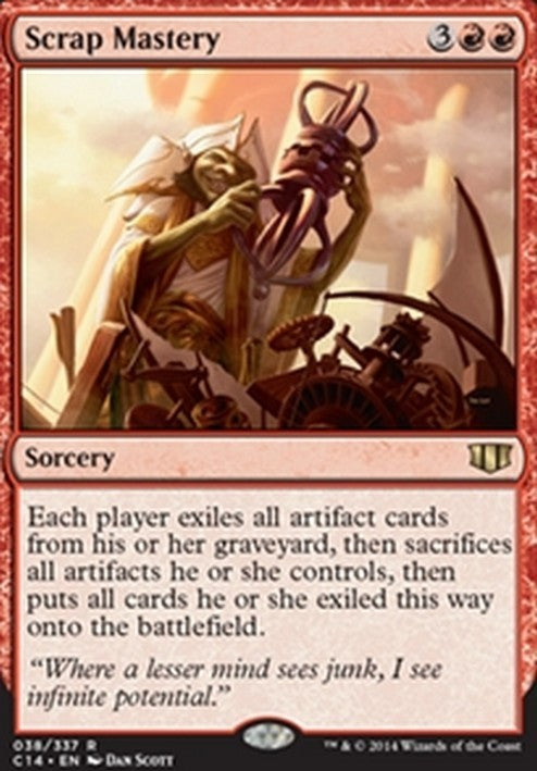 Scrap Mastery ~ Commander 2014 [ EX ] [ Magic MTG ]
