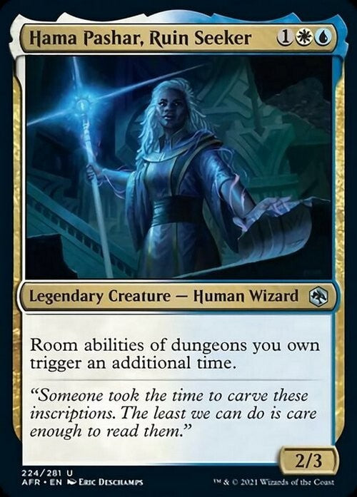 Hama Pashar, Ruin Seeker ~ Adventures in the Forgotten Realms [ NM ] [ MTG ]