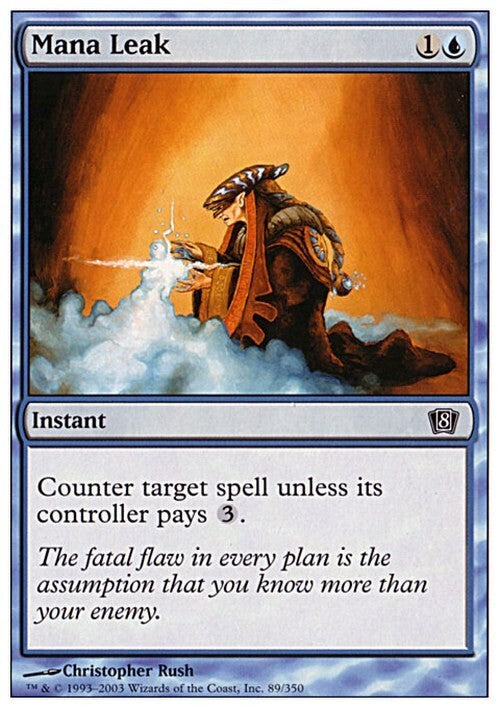 Mana Leak ~ Eighth Edition [ EX ] [ Magic MTG ]
