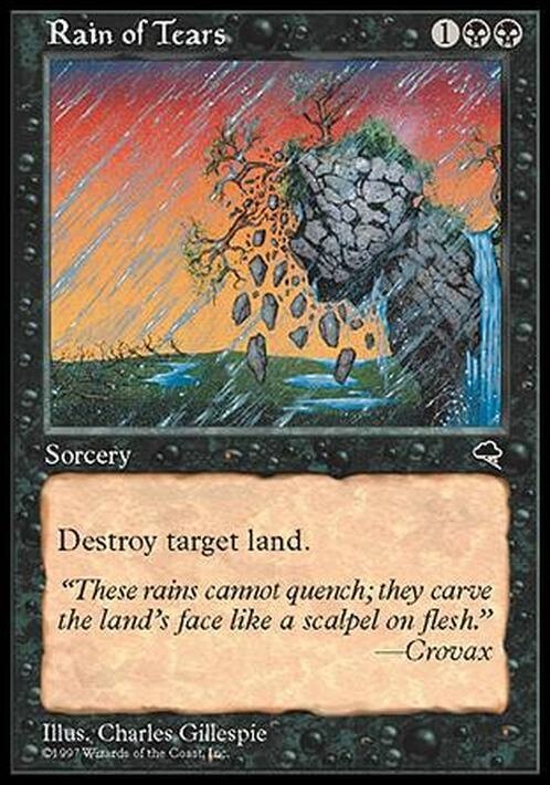 Rain of Tears ~ Tempest [ EX ] [ Magic MTG ]