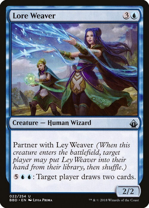Lore Weaver ~ Battlebond [ EX ] [ Magic MTG ]