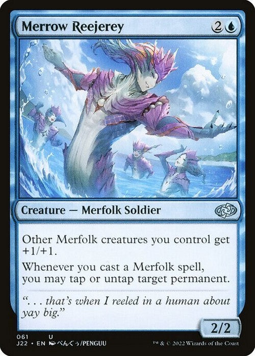 Merrow Reejerey (ANIME) ~ Jumpstart 2022 [ NM ] [ Magic MTG ]