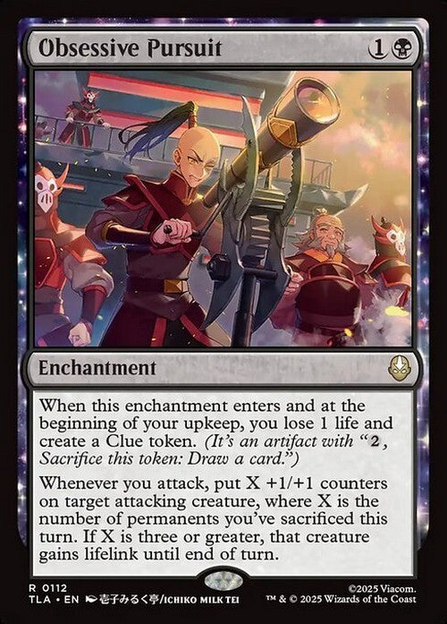 Obsessive Pursuit ~ Avatar: The Last Airbender [ NM ] [ Magic MTG ]