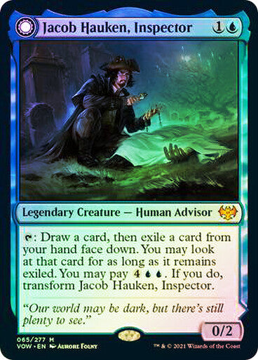 FOIL Jacob Hauken, Inspector ~ Crimson Vow [ NM ] [ Magic MTG ]