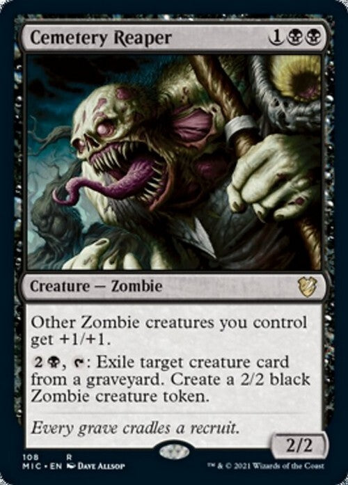 Cemetery Reaper ~ Commander: Midnight Hunt [ NM ] [ Magic MTG ]