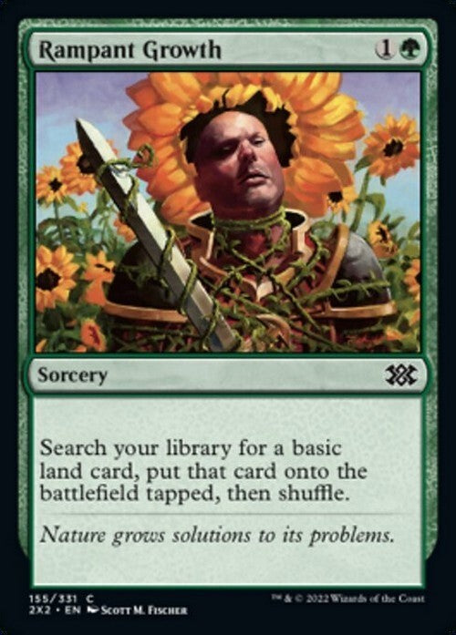 Rampant Growth ~ Double Masters 2022 [ NM ] [ Magic MTG ]