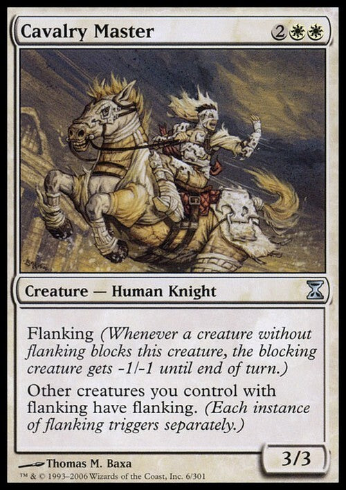 Cavalry Master ~ Time Spiral [ EX ] [ Magic MTG ]