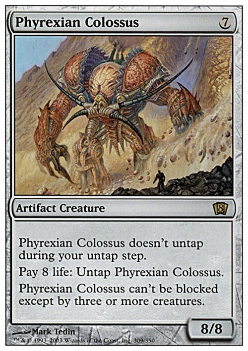 Phyrexian Colossus ~ Eighth Edition [ EX ] [ Magic MTG ]