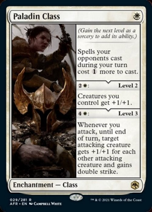 Paladin Class ~ Adventures in the Forgotten Realms [ NM ] [ MTG ]
