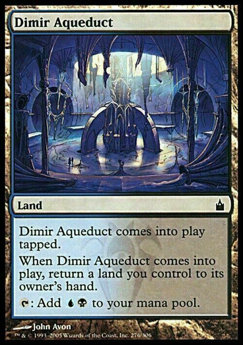 Dimir Aqueduct ~ Ravnica: City of Guilds [ EX ] [ Magic MTG ]