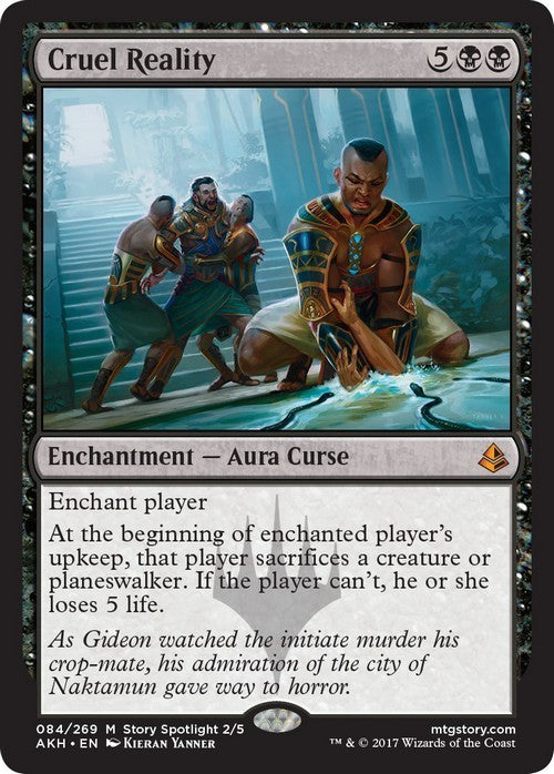 Cruel Reality ~ Amonkhet [ EX ] [ Magic MTG ]