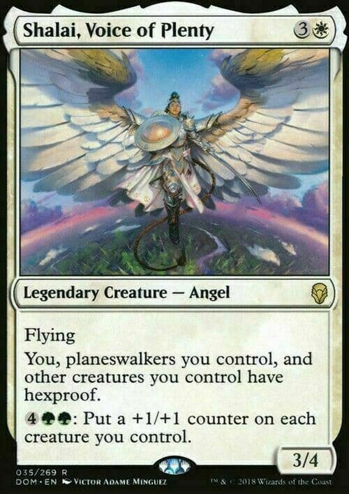 Shalai, Voice of Plenty ~ Dominaria [ EX ] [ Magic MTG ]