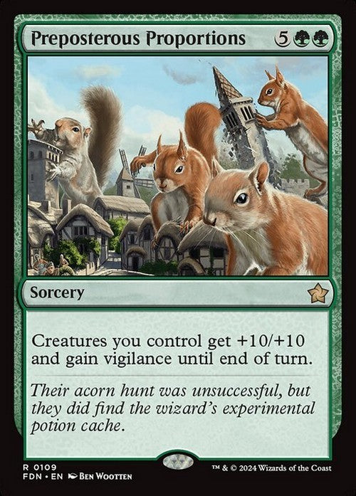 Preposterous Proportions ~ Foundations [ NM ] [ Magic MTG ]