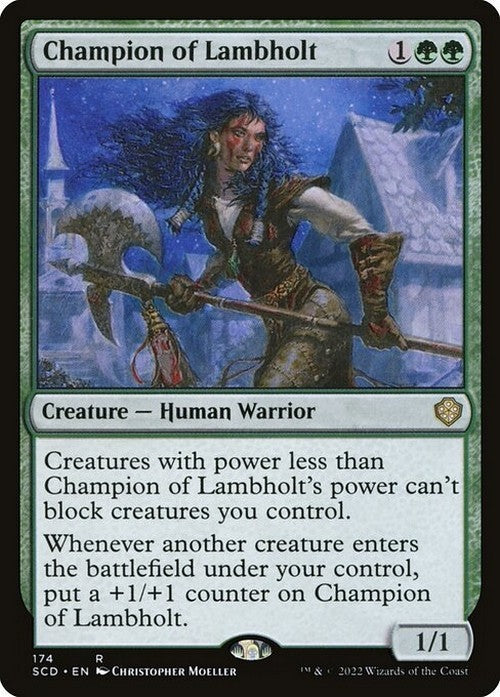Champion of Lambholt ~ Starter Commander [ NM ] [ Magic MTG ]