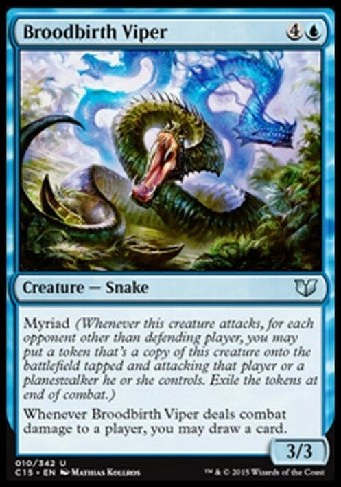 Broodbirth Viper ~ Commander 2015 [ EX ] [ Magic MTG ]