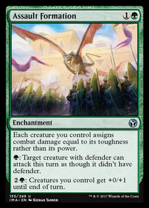 Assault Formation ~ Iconic Masters [ EX ] [ Magic MTG ]