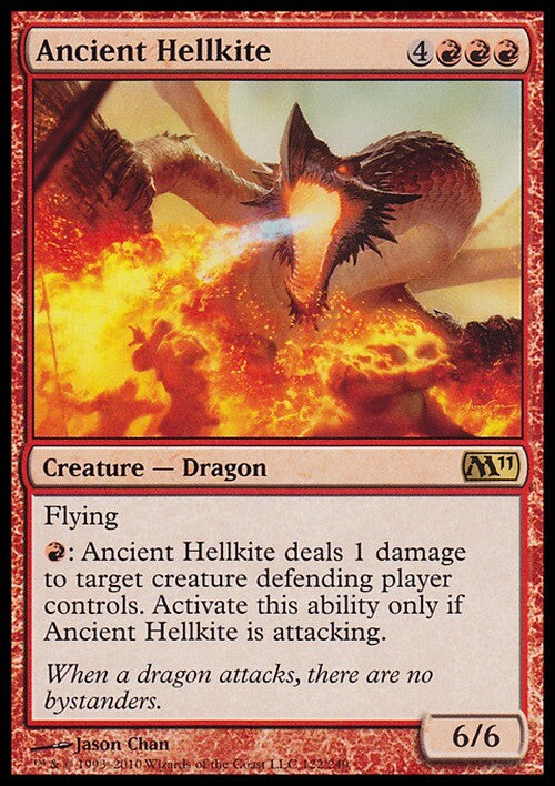 Ancient Hellkite ~ Magic 2011 [ EX ] [ Magic MTG ]