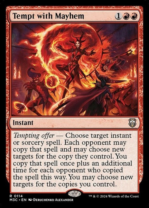 Tempt with Mayhem ~ Commander: Modern Horizons 3 [ NM ] [ Magic MTG ]