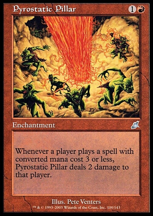 Pyrostatic Pillar ~ Scourge [ EX ] [ Magic MTG ]