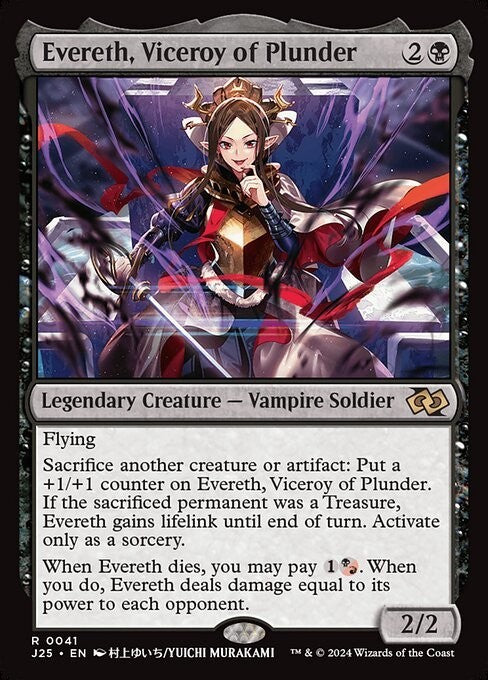 Evereth, Viceroy of Plunder ~ Jumpstart 2025 [ NM ] [ Magic MTG ]