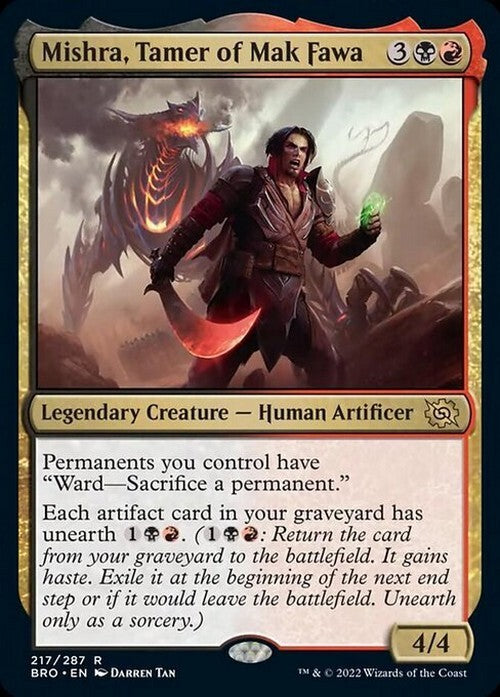 Mishra, Tamer of Mak Fawa ~ The Brothers' War [ NM ] [ Magic MTG ]