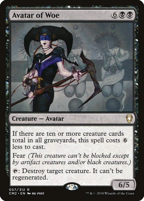 Avatar of Woe ~ Commander Anthology 2 [ EX ] [ Magic MTG ]
