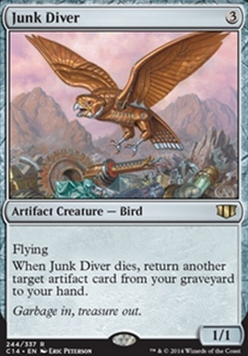 Junk Diver ~ Commander 2014 [ EX ] [ Magic MTG ]