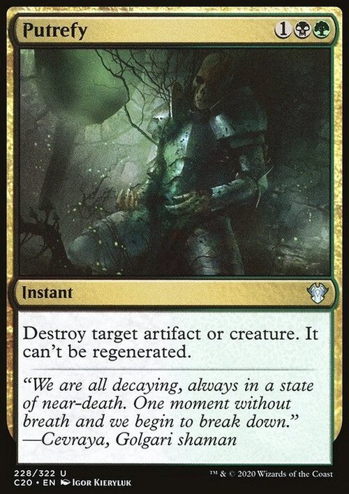Putrefy ~ Commander: Ikoria [ NM ] [ Magic MTG ]