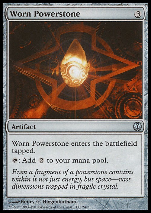 Worn Powerstone ~ Duel Decks [ EX ] [ Magic MTG ]