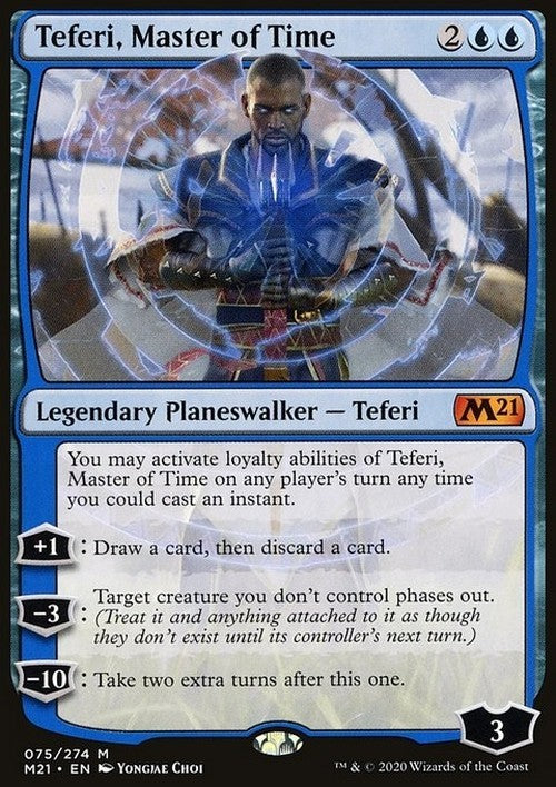 Teferi, Master of Time ~ Core 2021 [ NM ] [ Magic MTG ]