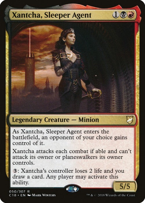 Xantcha, Sleeper Agent ~ Commander 2018 [ EX ] [ Magic MTG ]