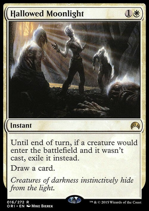 Hallowed Moonlight ~ Magic Origins [ EX ] [ Magic MTG ]