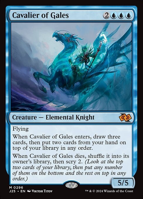 Cavalier of Gales ~ Jumpstart 2025 [ NM ] [ Magic MTG ]