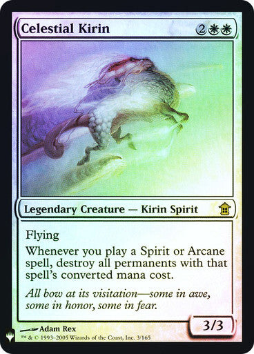 FOIL Celestial Kirin ~ Mystery Booster [ NM ] [ Magic MTG ]
