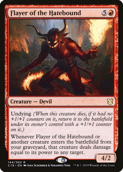 Flayer of the Hatebound ~ Commander 2019 [ EX ] [ Magic MTG ]