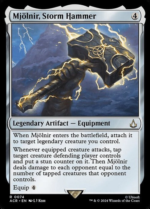 Mjolnir, Storm Hammer ~ Assassin's Creed [ NM ] [ Magic MTG ]