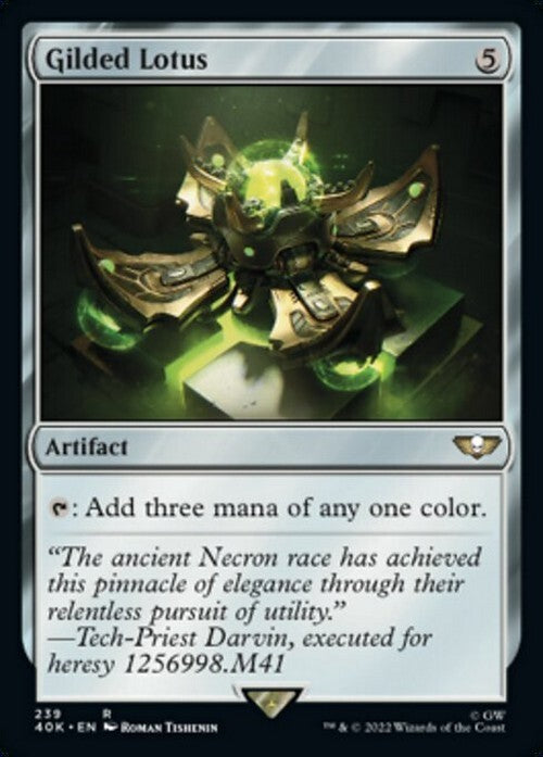 Gilded Lotus ~ Commander: Warhammer 40,000 [ NM ] [ Magic MTG ]