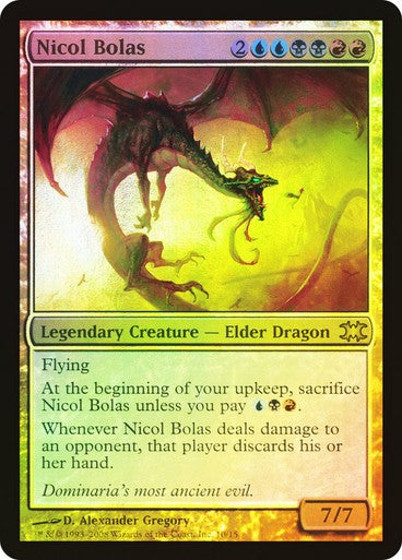 FOIL Nicol Bolas ~ From the Vault [ PLAYED ] [ Magic MTG ]