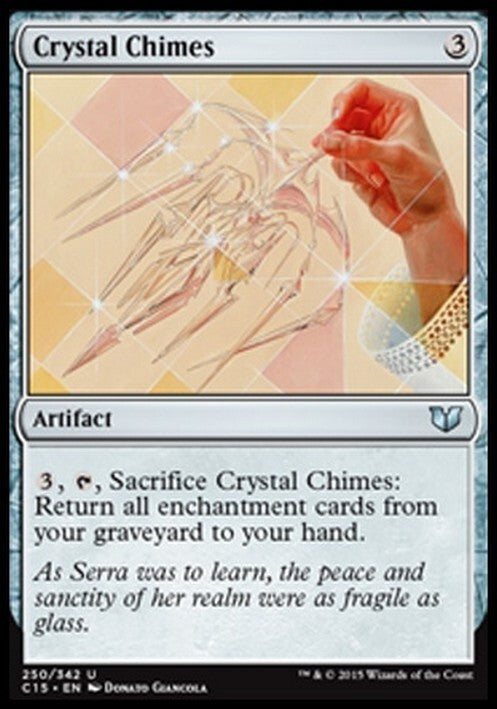 Crystal Chimes ~ Commander 2015 [ EX ] [ Magic MTG ]