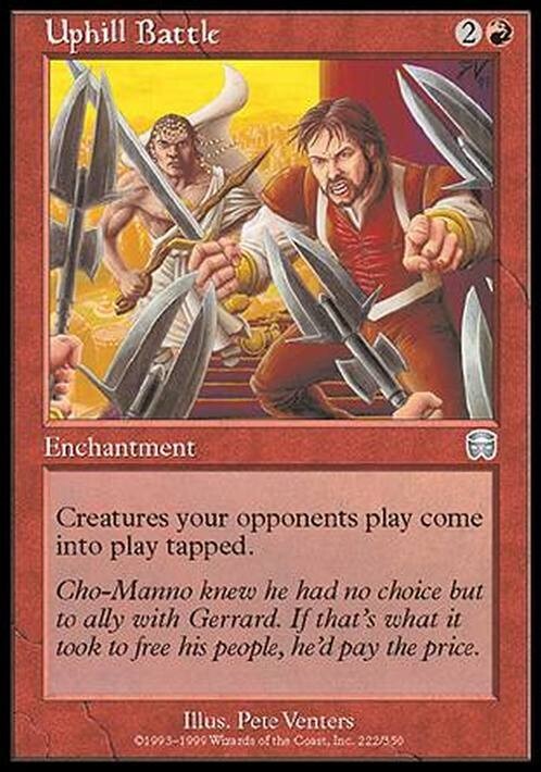 Uphill Battle ~ Mercadian Masques [ EX ] [ Magic MTG ]