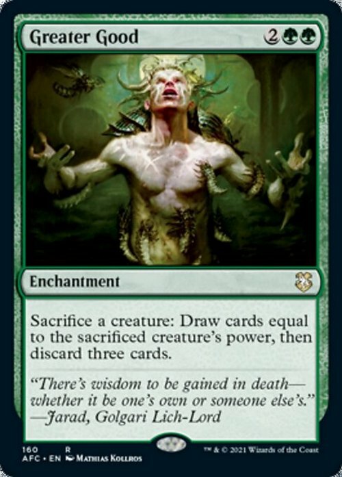 Greater Good ~ Commander: Adventures in the Forgotten Realms [ NM ] [ MTG ]