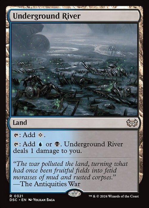 Underground River ~ Commander: Duskmourn [ NM ] [ Magic MTG ]