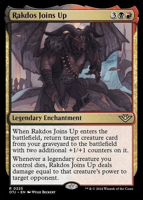 Rakdos Joins Up ~ Outlaws of Thunder Junction [ NM ] [ Magic MTG ]