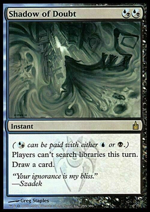 Shadow of Doubt ~ Ravnica: City of Guilds [ EX+ ] [ Magic MTG ]
